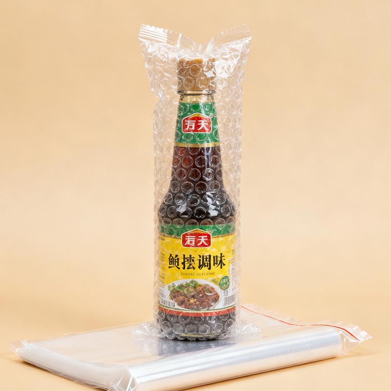 condiment ပုလင်းထုပ်ပိုး Pe အပူကျုံ့ရုပ်ရှင်