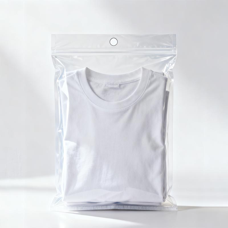 Transparent Poly Plastic Bag for Garment
